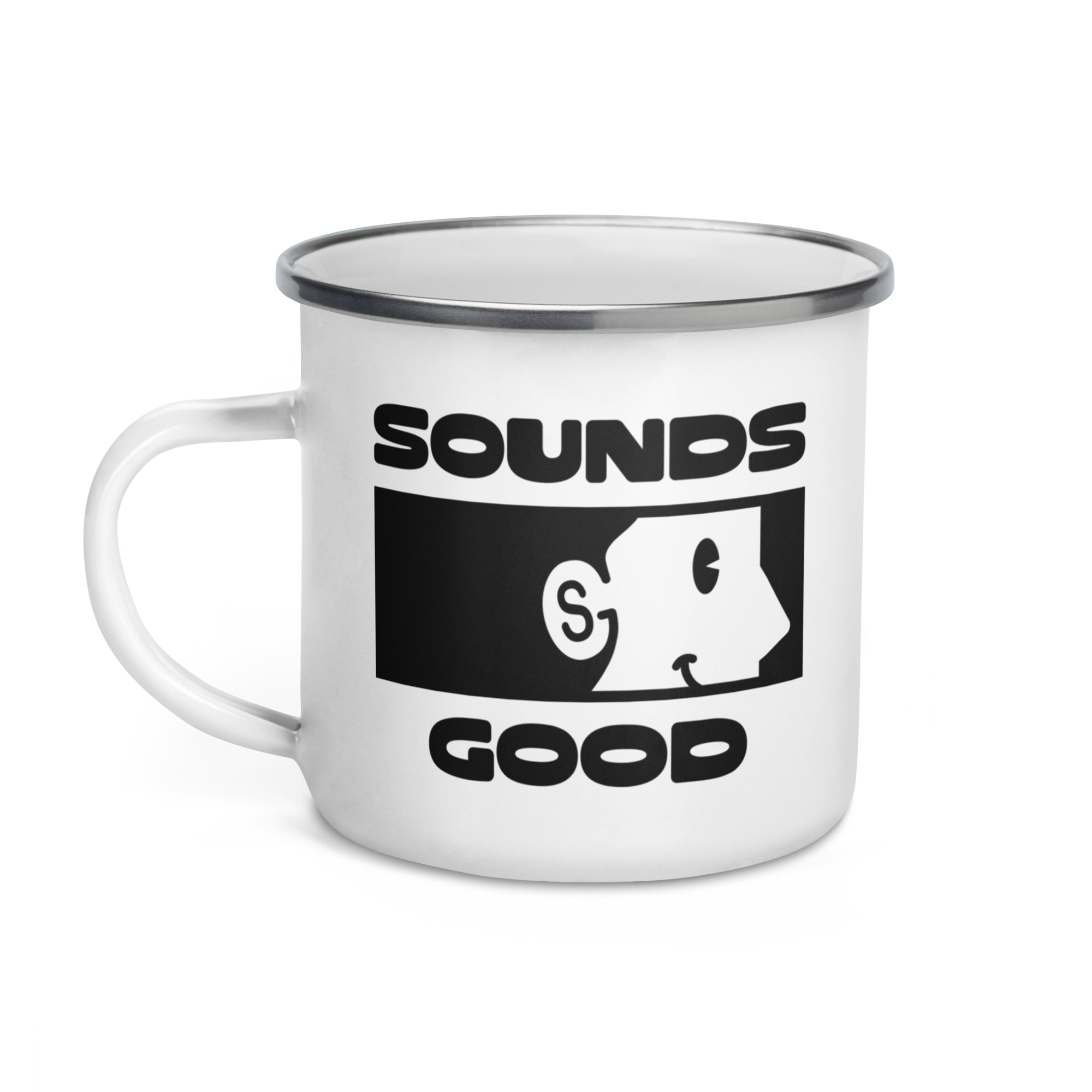 NO REQUESTS Enamel Mug - Image 2