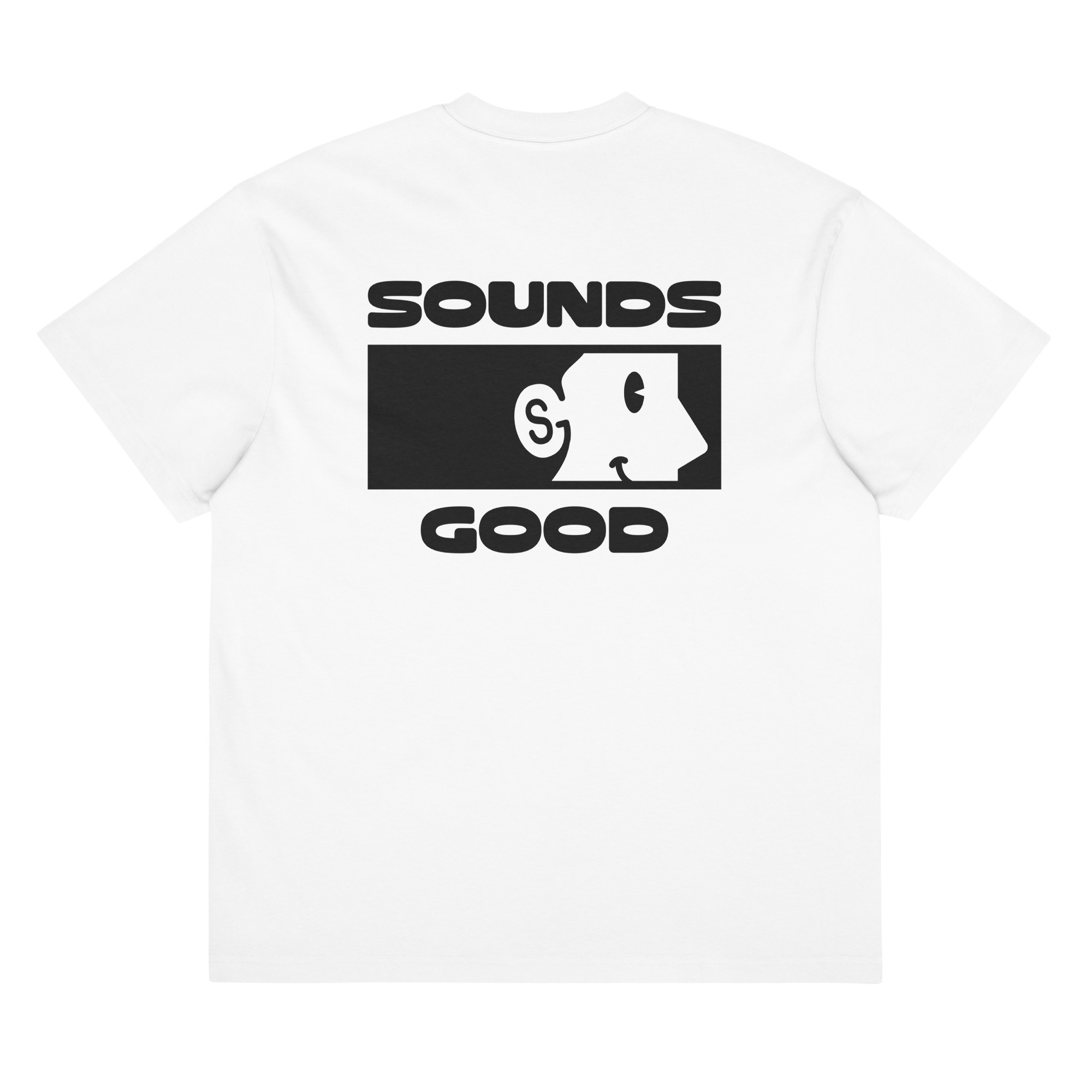 EAR Tee - White / Black - Image 2