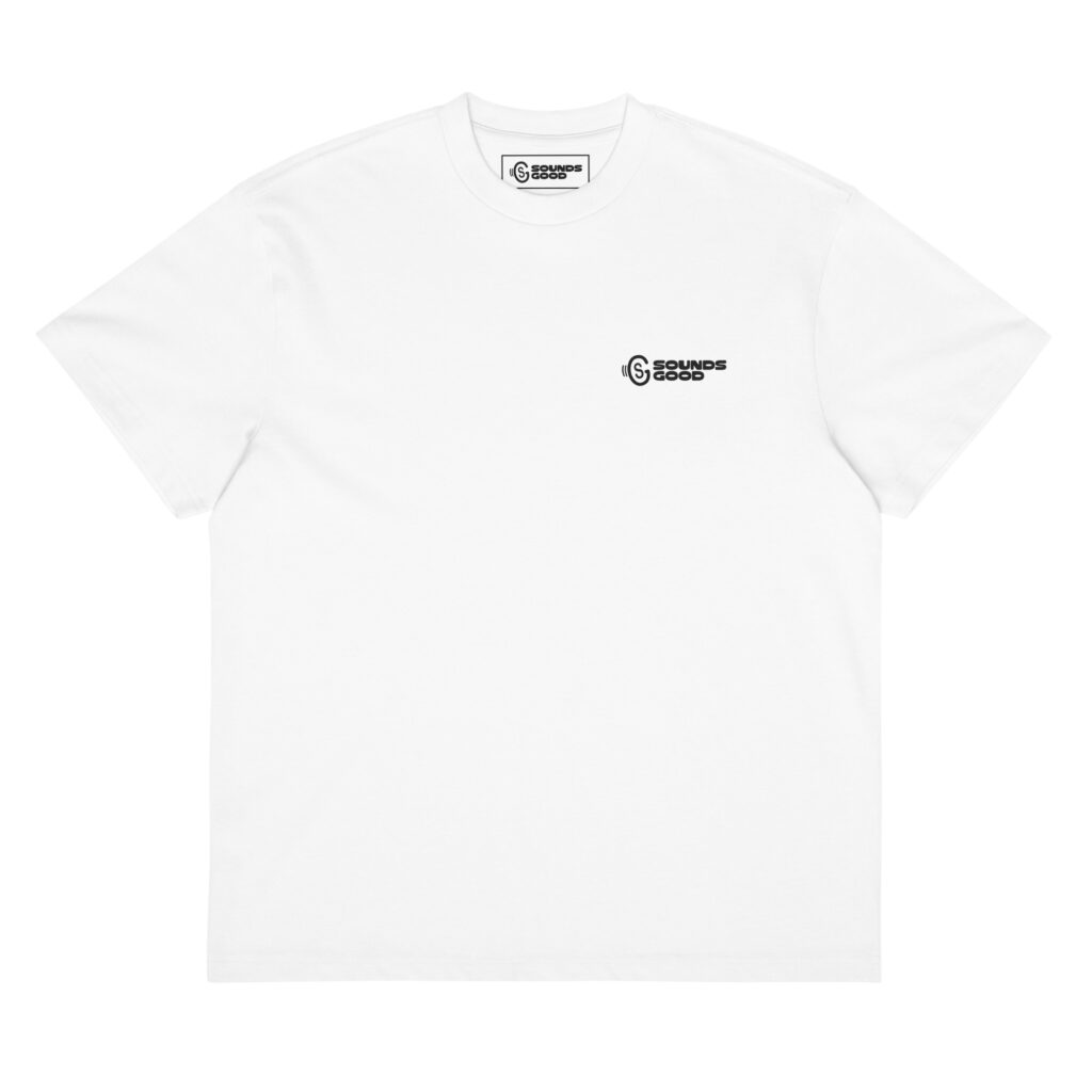 EAR Tee - White / Black