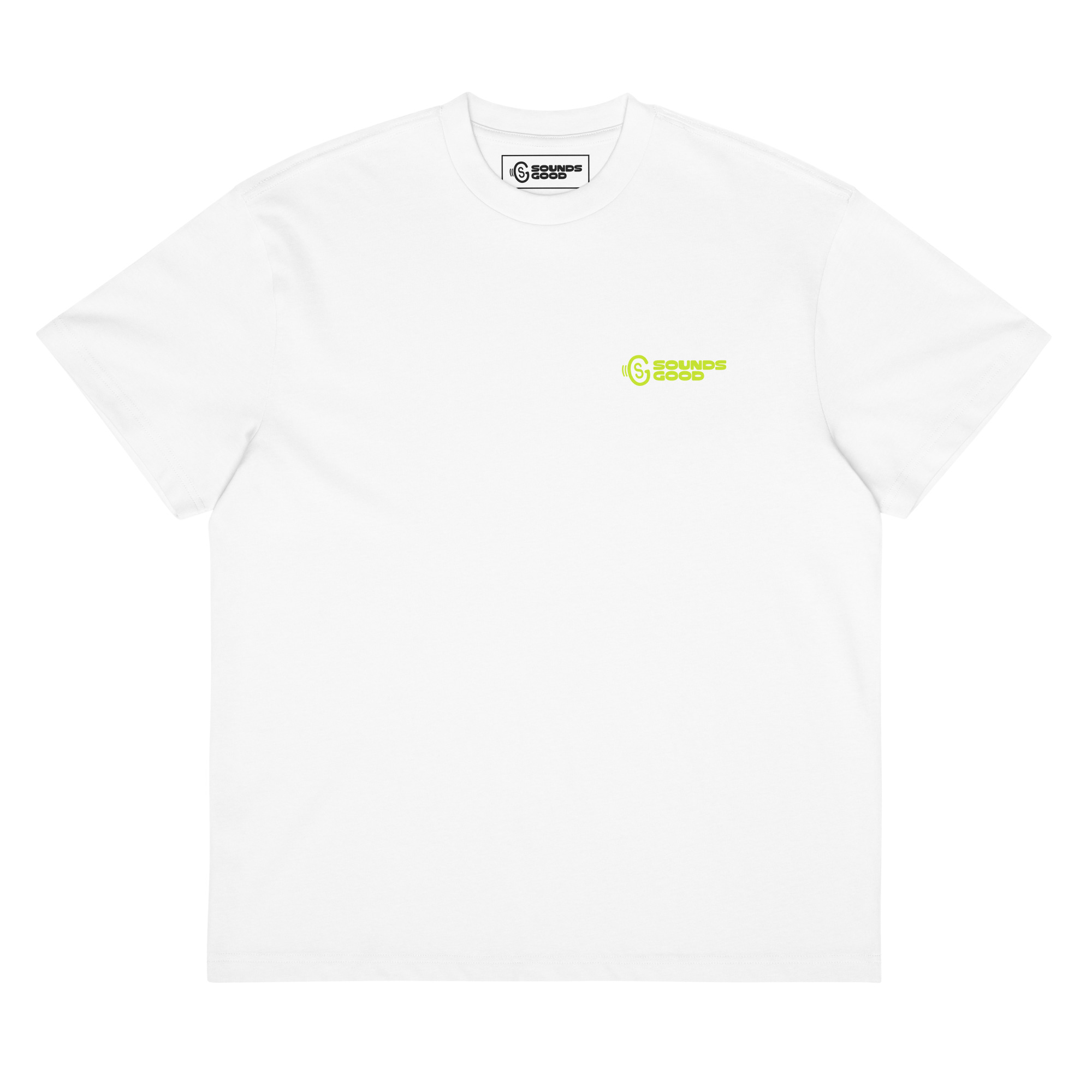 EAR Tee - White / Acid
