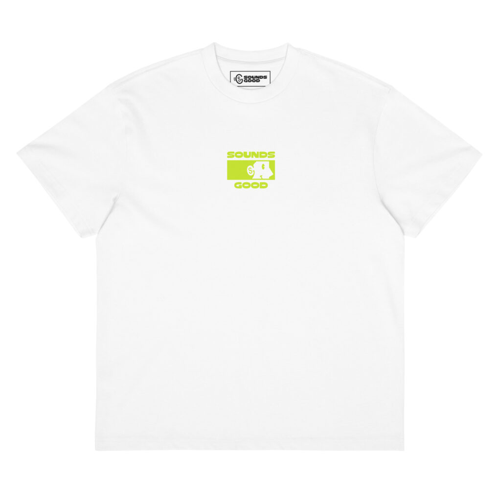 FACE Tee - White / Acid