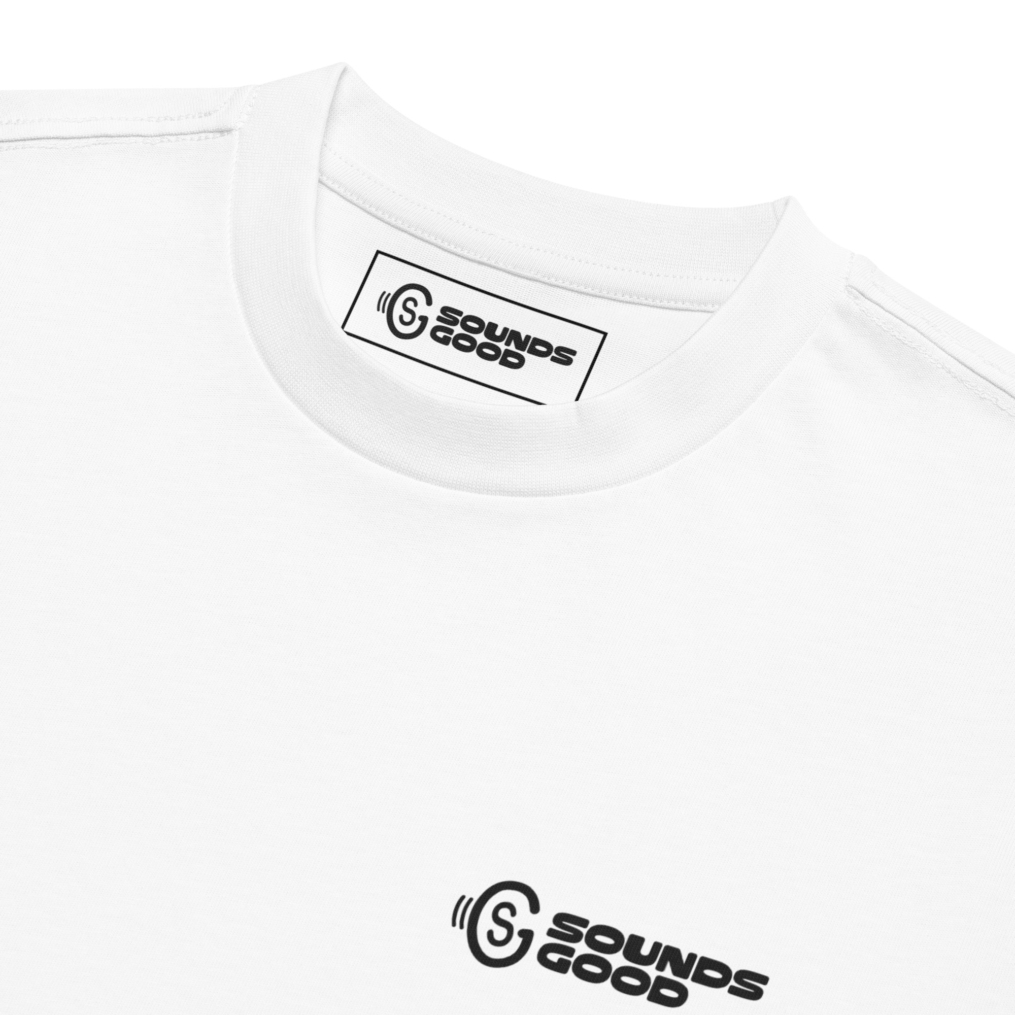 EAR Tee - White / Black - Image 3