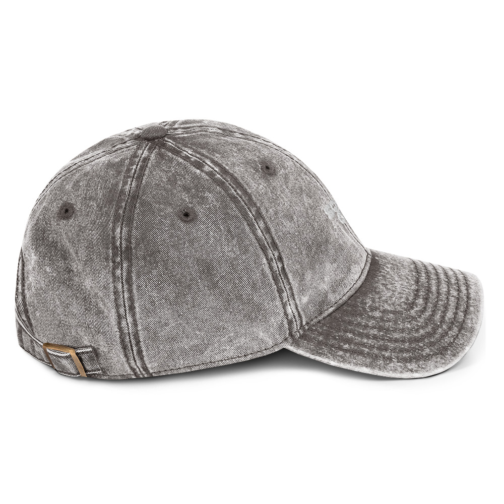 HAPPY Cap - Vintage Grey / White - Image 4